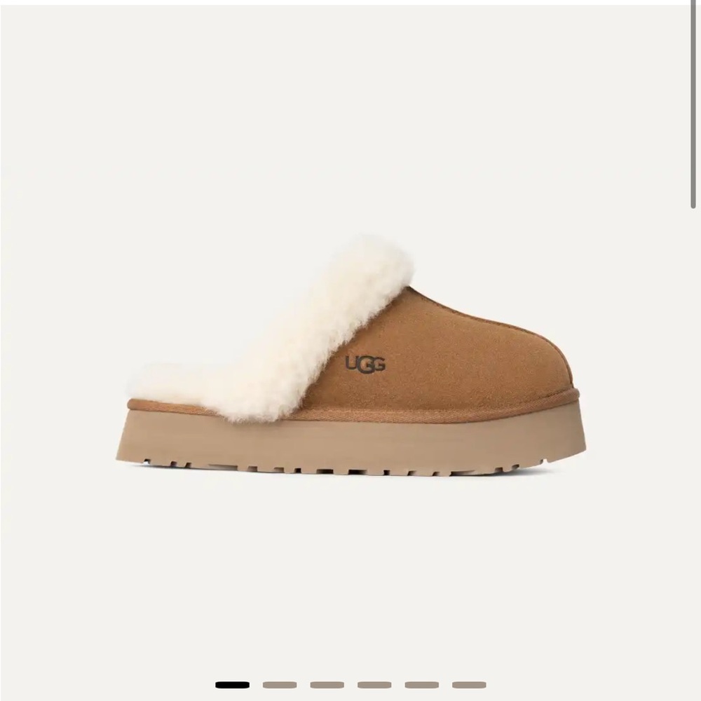 UGG Tan and Cream Women's Slippers